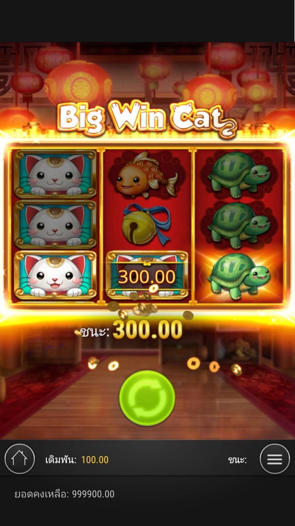Big Win Cat แมวเหมียวนำโชค ค่าย play’n go 1