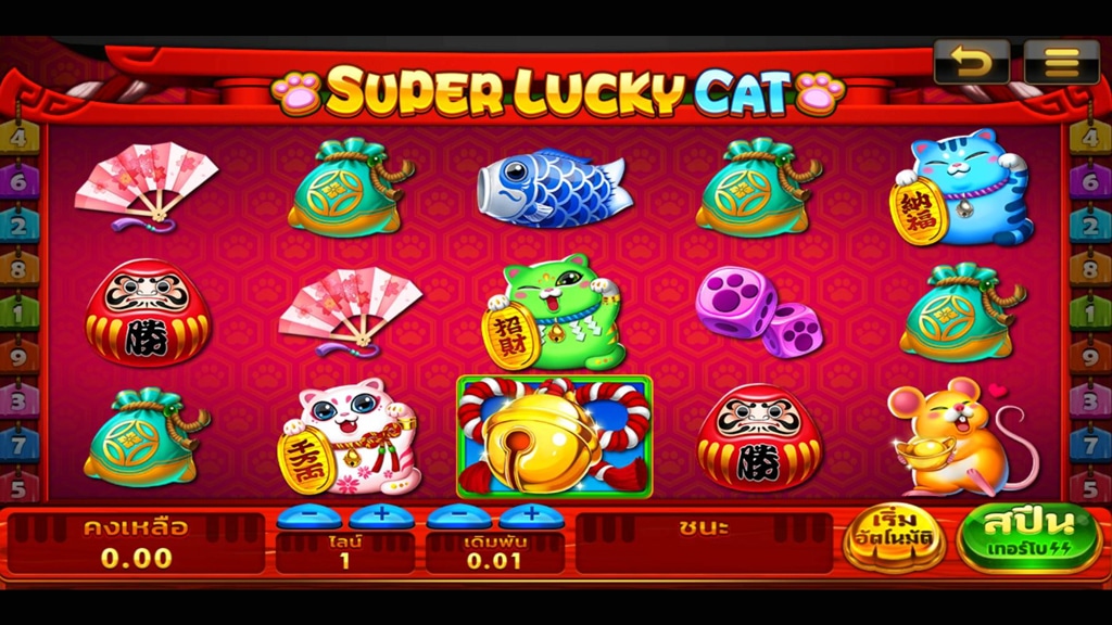 Super Lucky Cat สล็อตแมวเหมียวนำโชค 1